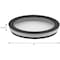 Progress Lighting Cylinder Lens Collection Black 6-Inch Round Cylinder Cover P860046-031 - alternate 3